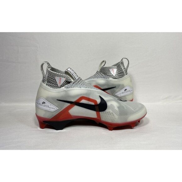 Nike Alpha Menace Elite 3 White Black University Red CT6648-103 Men's Size 10 - Picture 3 of 7